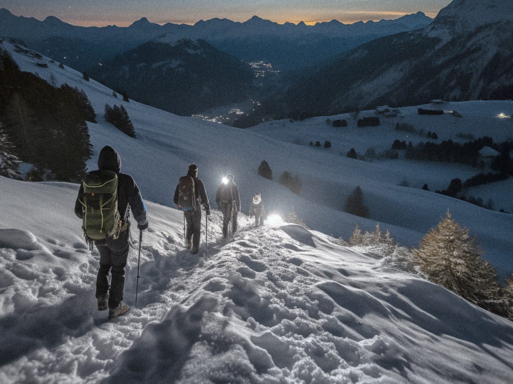 Galaktische Momente bei Vollmond, Bild 5, Nachtwanderung, eine Exclusives Angebot von SCHGAGULER HOTEL